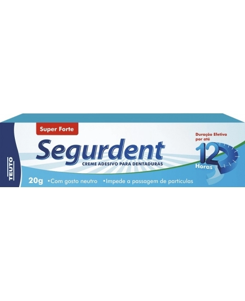 SEGURDENT CR ADESIVO 20G-NEUTRO