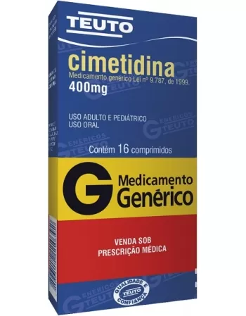 CIMETIDINA 400MG C/16CPR GEN