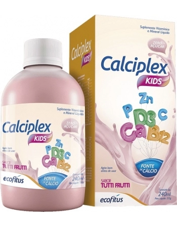 CALCIPLEX KIDS SOL OR 240ML-TUTTI FRUTTI