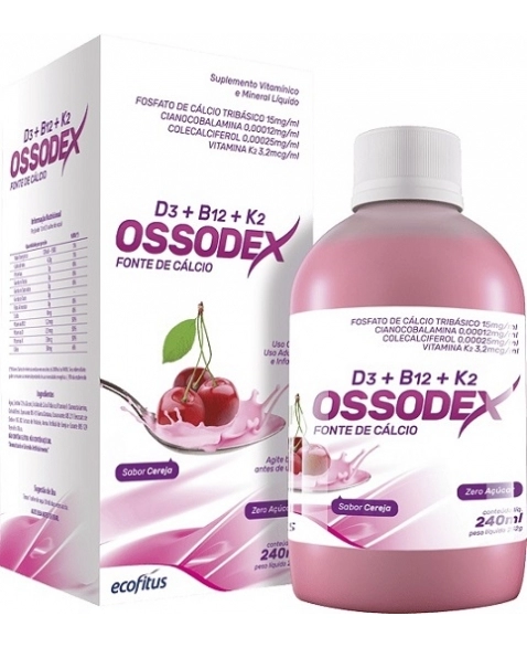 OSSODEX SOL OR 240ML-CEREJA