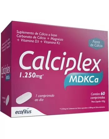CALCIPLEX MDKCA 1250MG C/60CPR