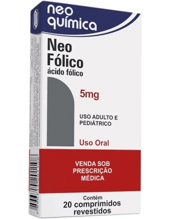 NEO FOLICO 5MG C/20CPR REV
