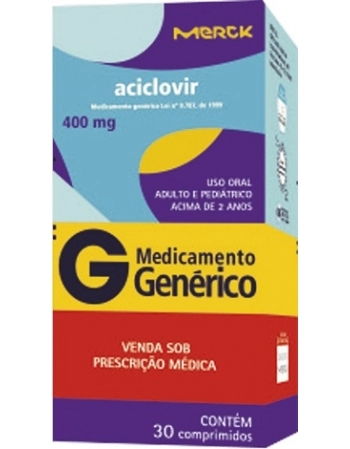 ACICLOVIR 400MG C/30CPR GEN