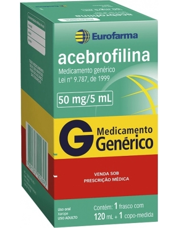 ACEBROFILINA 10MG/ML XPE AD 120ML GEN