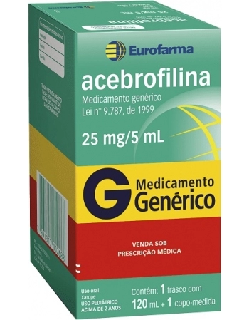 ACEBROFILINA 5MG/ML XPE PED 120ML GEN