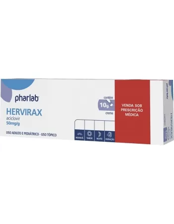 HERVIRAX 50MG/G CR 10G