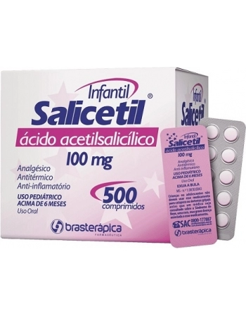 SALICETIL INF 100MG C/500CPR -50X10