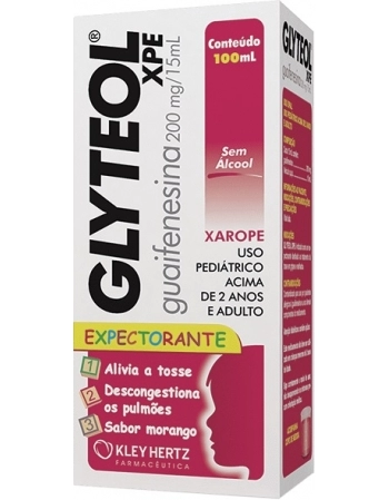 GLYTEOL PED XPE 100ML-MORANGO