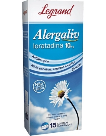 ALERGALIV 10MG C/15CPR