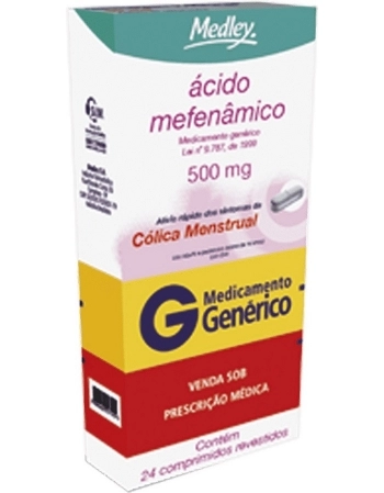 ACIDO MEFENAMICO 500MG C/24CPR GEN