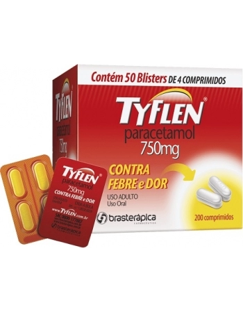 TYFLEN 750MG C/200CPR-50X4