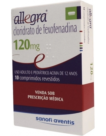 ALLEGRA 120MG C/10CPR