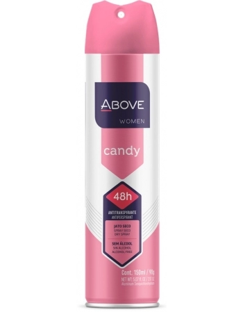 ANTITRANSPIRANTE 48H ABOVE 150ML-CANDY