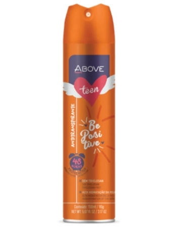 ANTITRANSPIRANTE TEEN 48H ABOVE AER 150ML-BE POSITIVE