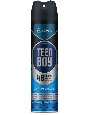 ANTITRANSPIRANTE TEEN BOY 48H ABOVE AER 150ML