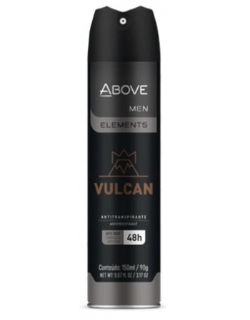 ANTITRANSPIRANTE 48H ABOVE ELEMENTS AER 150ML-VULCAN