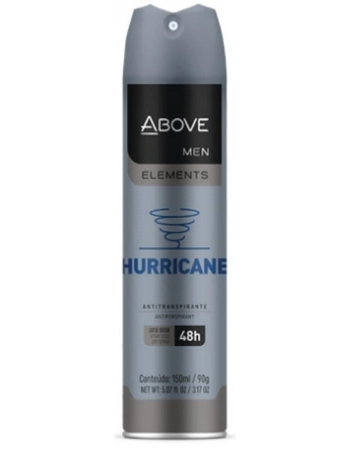 ANTITRANSPIRANTE 48H ABOVE ELEMENTS AER 150ML-HURRICANE