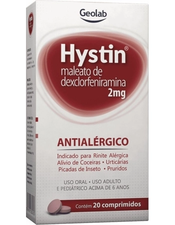 HYSTIN 2MG C/20CPR