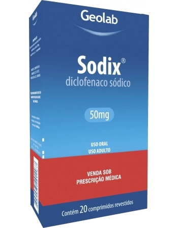 SODIX 50MG C/20CPR REV