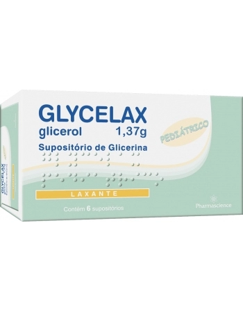 GLYCELAX 1,37G PED C/6 SUPOS.