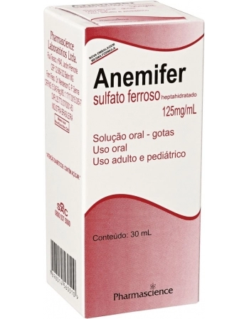 ANEMIFER 125MG/ML GTS 30ML