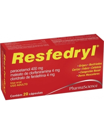 RESFEDRYL C/ 20CPS
