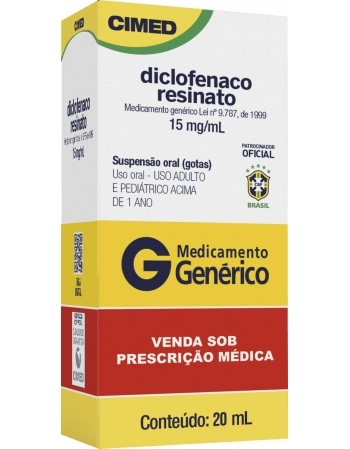 DICLOF.RESINATO 15MG/ML GTS 20ML GEN