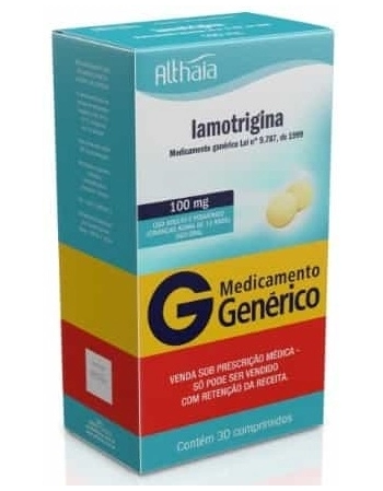 LAMOTRIGINA 100MG C/30CPR GEN (C1)