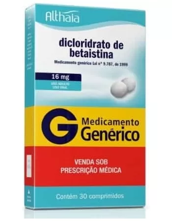 BETAISTINA 16MG C/30CPR GEN