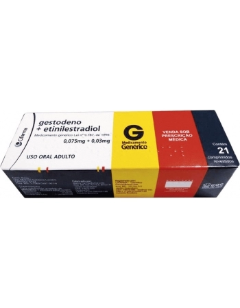 ETINILESTRADIOL+GESTODENO C/21CPR REV GEN