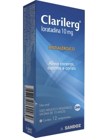 CLARILERG 10MG C/12CPR