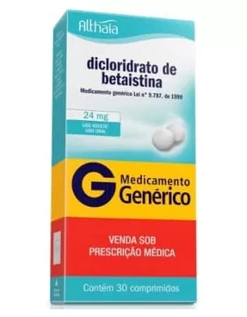 BETAISTINA 24MG C/30CPR GEN