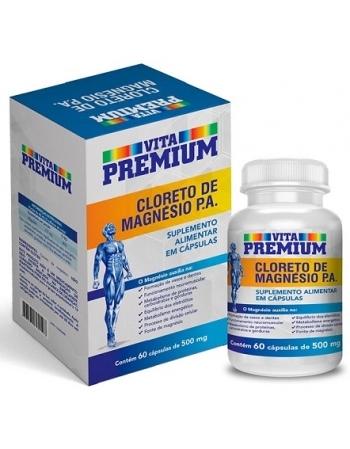 CLORETO MAGNESIO P.A C/60CPS