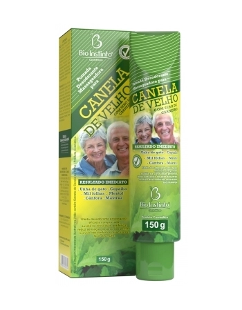 CANELA DE VELHO C/SEBO DE CARNEIRO GEL CR 150G
