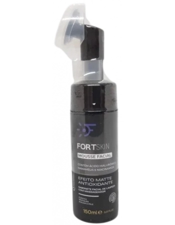 FORTSKIN MOUSSE FACIAL C/MASSAGEADOR 150ML