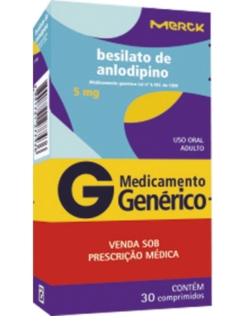 ANLODIPINO 5MG C/30CPR GEN