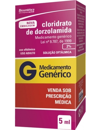 DORZOLAMIDA 20MG/ML SOL OFT 5ML GEN