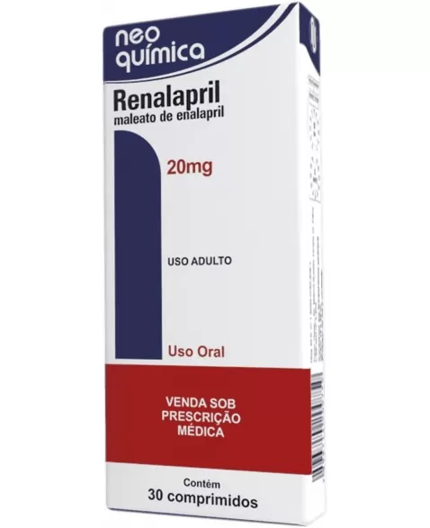 RENALAPRIL 20MG C/30CPR