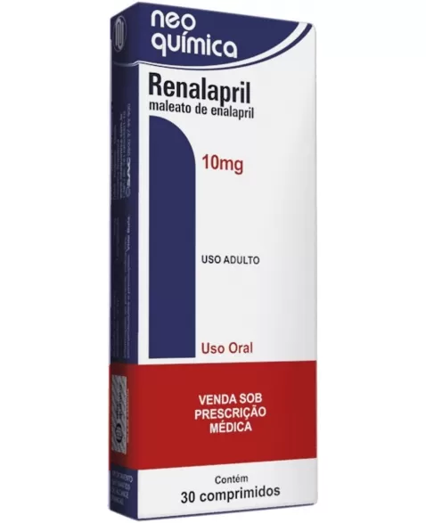 RENALAPRIL 10MG C/30CPR