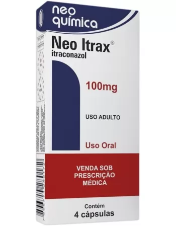 NEO ITRAX 100MG C/ 4CPS