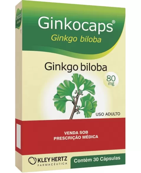 GINKOCAPS 80MG C/30CPS