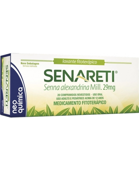 SENARETI 29MG C/20CPR REV