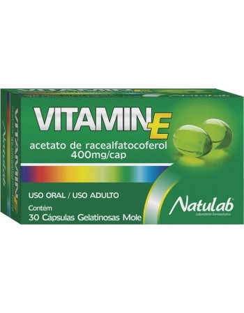 VITAMIN E 400MG C/30CPS