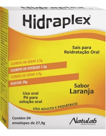 HIDRAPLEX PO C/4ENV 27,9G-LARANJA