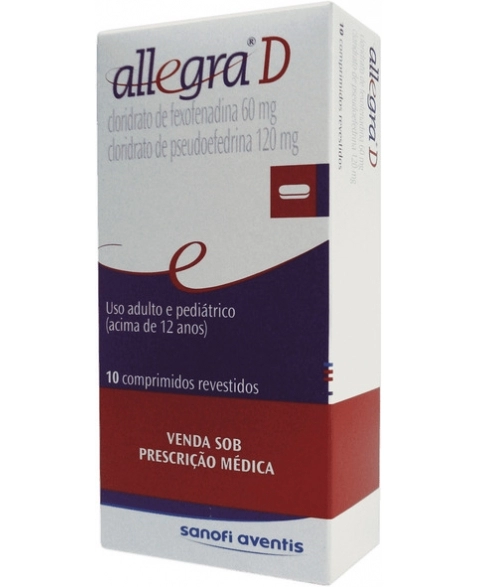 ALLEGRA D 60+120MG C/10CPR LIB PROL (D1A)