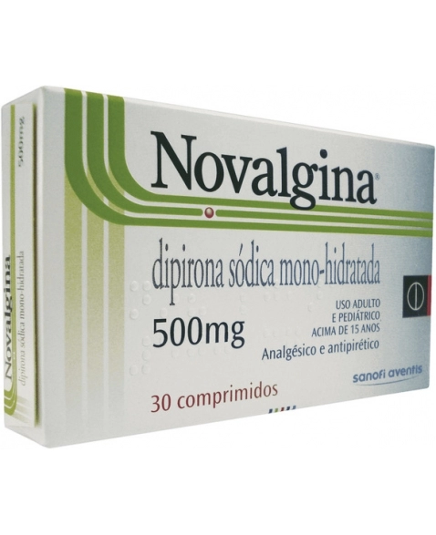 NOVALGINA 500MG C/30CPR