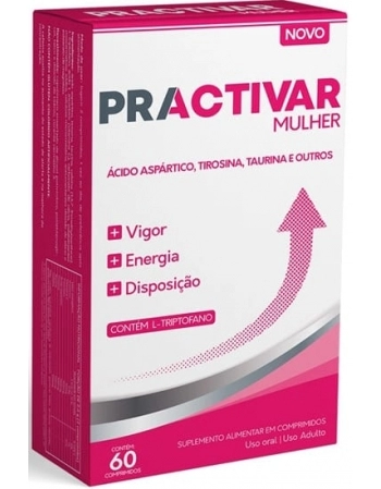 PRACTIVAR MULHER 60CPD CAN