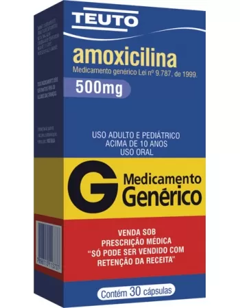 AMOXICILINA 500MG C/30CPS GEN