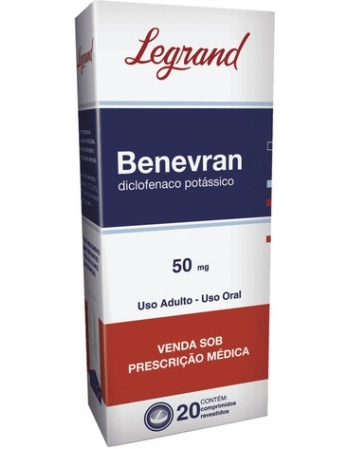BENEVRAN 50MG C/20CPR REV
