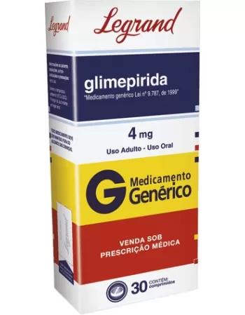 GLIMEPIRIDA 4MG C/30CPR GEN